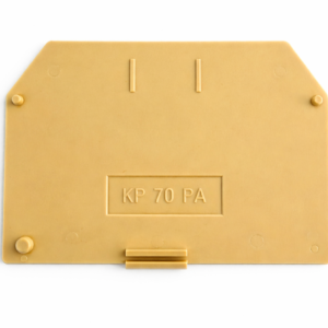 Končne in vmesne ploščice za standardne vrstne sponke